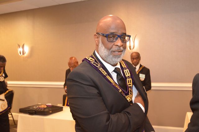 Delaware brethren at the Prince Hall Grand Lodge of New Jersey visitation