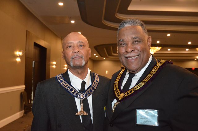Delaware brethren at the Prince Hall Grand Lodge of New Jersey visitation