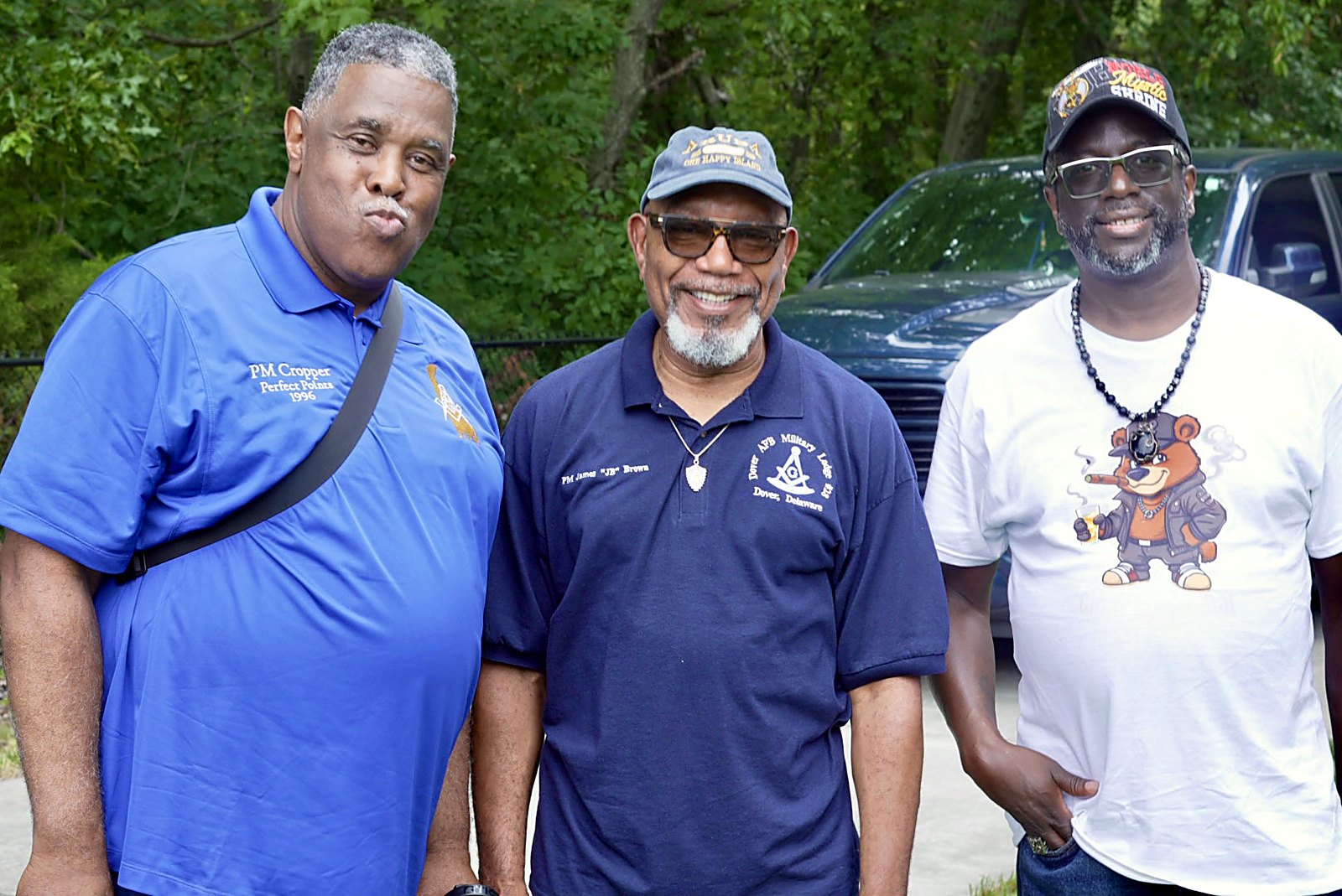 Sunday barbecue, brethren in fellowship